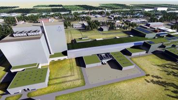 Bild: SWR Die Forschungsanlage MYRRHA als Grafik