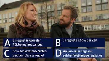 Bild: WDR Meteorologin Yvonne Tuchscherer und Reporter Burkhardt Weiß.