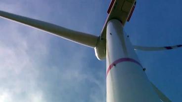 Bild: HR Rotoren einer Windkraftanlage