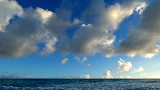 Bild: SWR Schäfchenwolken über dem Atlantischen Ozean.