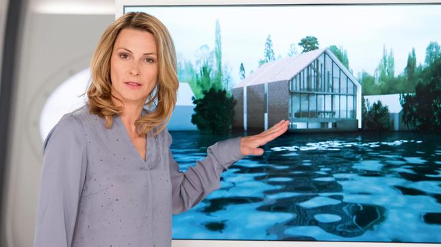 Kann die Architektur auf Erdbeben und Überflutungen reagieren? Anja Reschke stellt das Amphibienhaus vor, das sich bei Hochwasser selbst schützt. Mehr dazu in "Wissen vor acht - Zukunft".