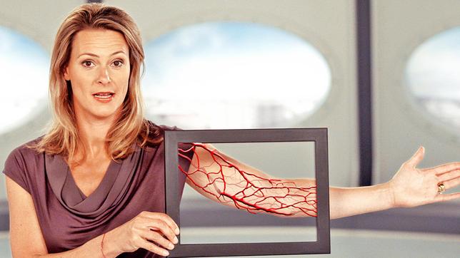 Bild: ARD/Frank Dicks Langes Warten auf Spenderorgane, Abstoßungen nach Transplantationen, Probleme mit fremdem Gewebe, zerstörte Venen? All diese Probleme gehören bald der Vergangenheit an. Anja Reschke berichtet von einem Drucker, der schon bald künstliche Venen und auch Organe drucken kann.