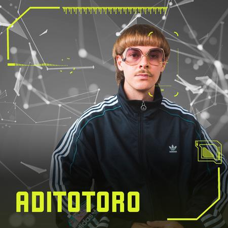 Podcast Cover "Levels & Soundtracks" mit Aditoro - Gaming Podcast