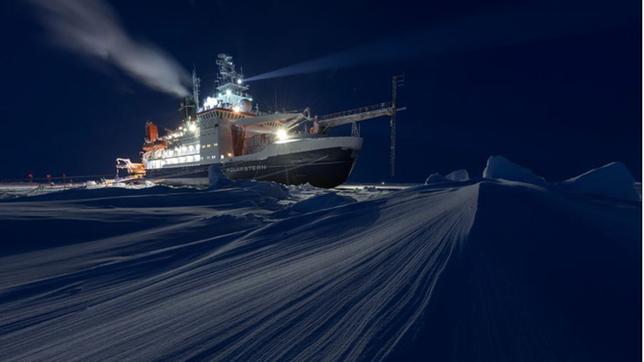 TV-Dokumentation "Expedition Arktis": Forschungsschiff "Polarstern" liefert spektakuläres Material aus der Polarnacht