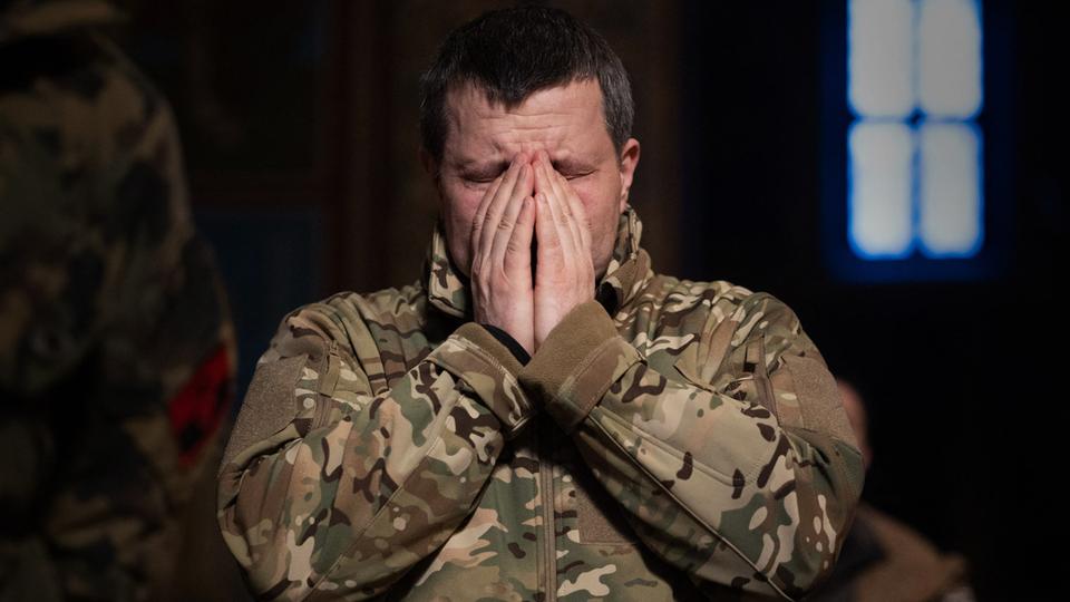 Ukrainischer Soldat