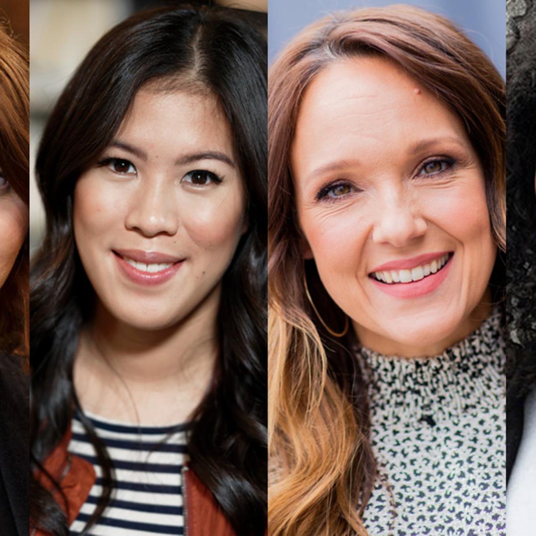 v.l.n.r.: Sophie Passmann, Mai Thi Nguyen-Kim, Carolin Kebekus, Alice Hasters v.l.n.r.: Sophie Passmann, Mai Thi Nguyen-Kim, Carolin Kebekus, Alice Hasters