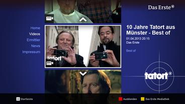 Bild: Das Erste Tatort HbbTV