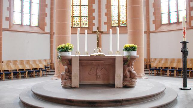 Altarraum der Heiliggeistkirche Heidelberg