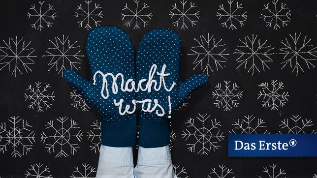 Motiv Blaue Handschuhe