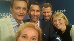 Selfies von der ARD Bühne