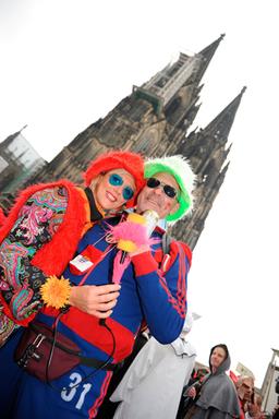 Impressionen vom Rosenmontagszug Köln