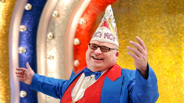 Bild: SWR/Volker Oehl Andreas Schmitt als Sitzungspräsident der Fernsehfastnachtssitzung "Mainz bleibt Mainz, wie es singt und lacht".