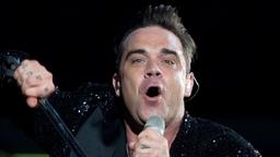 Robbie Williams auf der Bühne