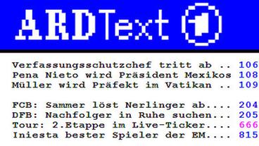 Bild: ARD Untertitel-Screen