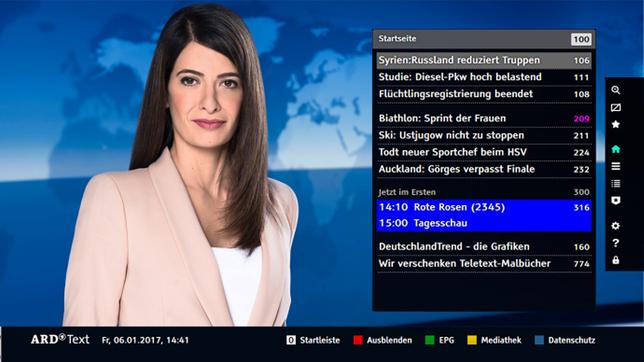 Bild: ARD Text ARD Text 2018