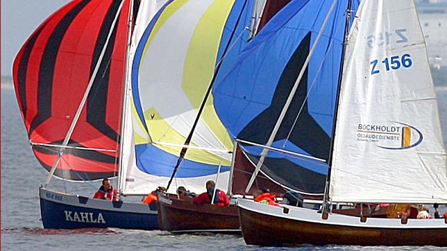 Bild: dpa Segelboote bei der "Kieler Woche"