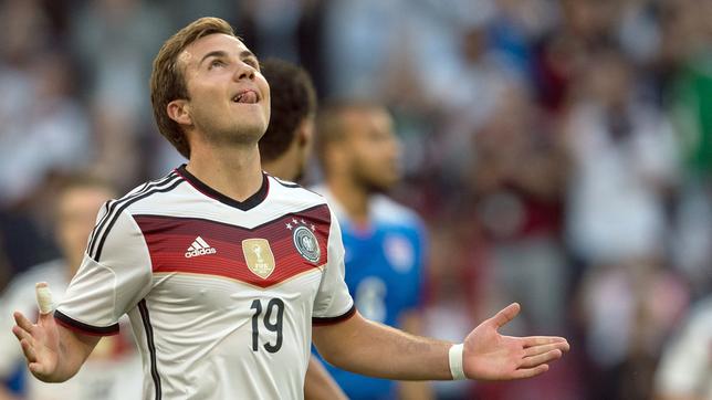 Bild: dpa Mario Götze erhofft sich Einsatzzeiten im DFB-Trikot