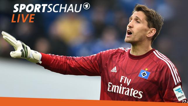 René Adler spielt in der Relegation mit dem HSV gegen den KSC.