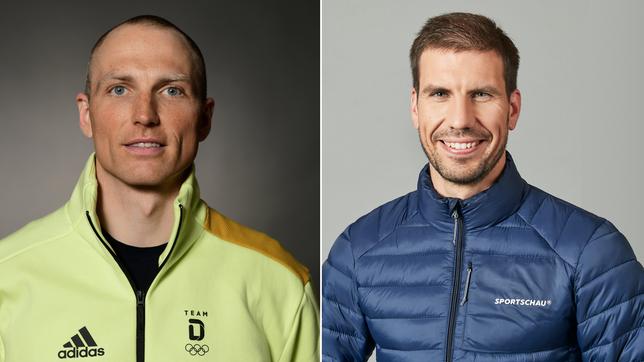 Bild: picture alliance/Frank May, ARD/Petra Stadler Erik Lesser und Arnd Peiffer