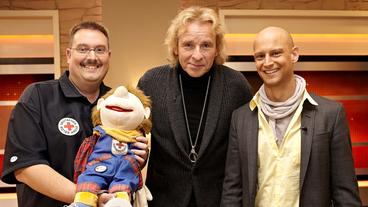 Mathias Dollinger, Thomas Gottschalk und Sven Kampeter