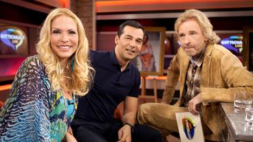 Sonya Kraus und Erol Sander bei Thomas Gottschalk