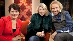 Thomas Gottschalk mit Else Buschheuer (M.) und Gayle Tufts