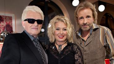 Thomas Gottschalk mit Heino und Kim Wilde