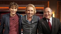 Tim Bendzko und Gregor Gysi bei Thomas Gottschalk