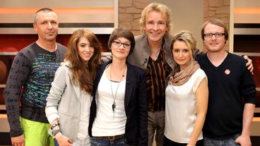 Holger Siedel, Natalie Stommel, Annkathrin Keßler, Thomas Gottschalk, Jelka Germann, Markus Senft (v.l.n.r.)