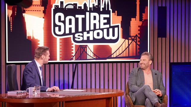 Bild: rbb/Frank Eidel Die Florian Schroeder Satireshow: Zu Gast: Sasha.