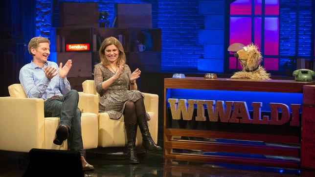 Bild: WDR/Klaus Görgen Heute zu Gast bei Wiwaldi: Sarah Wiener und Michael Kessler.