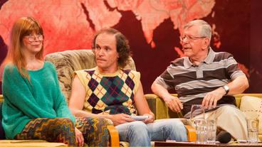 Bild: MDR/Andreas Wünschirs v.l.: Katja Ebstein, Olaf Schubert, Herbert Feuerstein