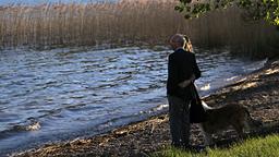 Schorsch Aigner und Elfriede am Tegernsee.