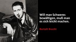 Brecht-Zitate zum Durchklicken