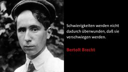 Brecht-Zitate zum Durchklicken