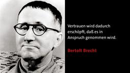 Brecht-Zitate zum Durchklicken