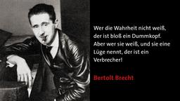 Brecht-Zitate zum Durchklicken