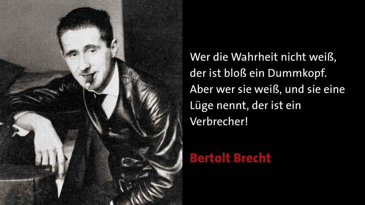 Brecht-Zitate zum Durchklicken