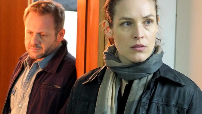 DER TEL-AVIV-KRIMI: Sara Stein (Katharina Lorenz) ist mit ihrem Kollegen Insepktor Jakoov Blok (Samuel Finzi) am Tatort.