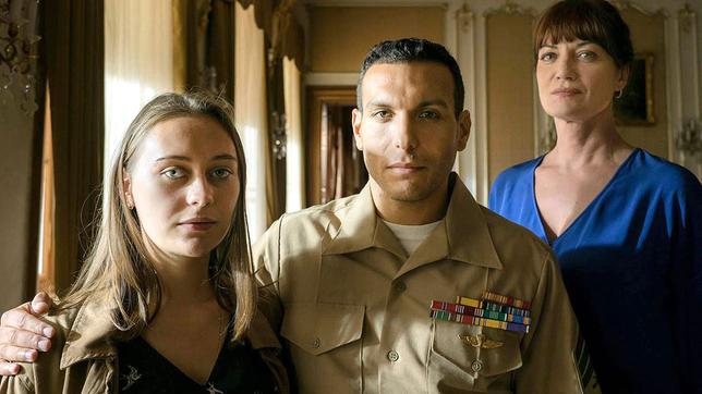 Bild: ARD Degeto/Roland Suso Richter Mercedes Müller (Lena Fischer), Angus McGruther (Sean Miller) und Natalia Wörner (Karla Lorenz) (v.l.n.r.)