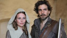 Die Musketiere: In der Nonne Hélène (Alice Patten) trifft Aramis (Santiago Cabrera) seine Jugendliebe wieder.