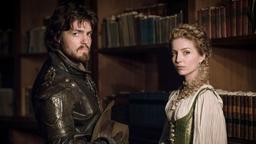 Die Musketiere: Athos (Tom Burke) ahnt, dass die Comtesse Ninon (Annabelle Wallis) in höchster Gefahr schwebt.