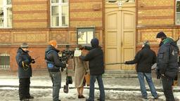 Dreharbeiten zu "Ein bilder Held - Die Liebe des Otto Weidt"