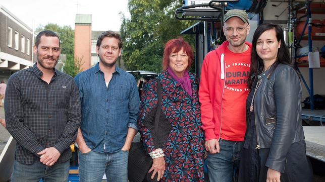 Armin Franzen (Kamera), Matthias Adler (Producer), Regina Ziegler (Produzentin), Kilian Riedhof (Regisseur), Carolin Haasis (Redakteurin, ARD Degeto)