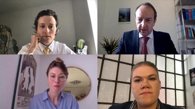 Bild: MDR Gregor Knop (oben links), Jürgen Heimüller (oben rechts), Gabriela Lindl (unten links) und Gisa Flake (unten rechts)