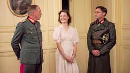 Erwin Rommel, Hans Speidel und die Comtesse de La Rochefoucauld 