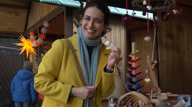 Auf dem Weihnachtsmarkt