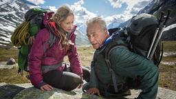Henrik und Birthe auf einer Bergtour