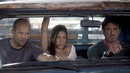 Lee Christmas, Sandra und Barney im Auto