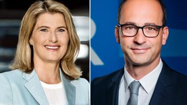Bild: ARD-Hauptstadtstudio / BR Tina Hassel und Christian Nitsche